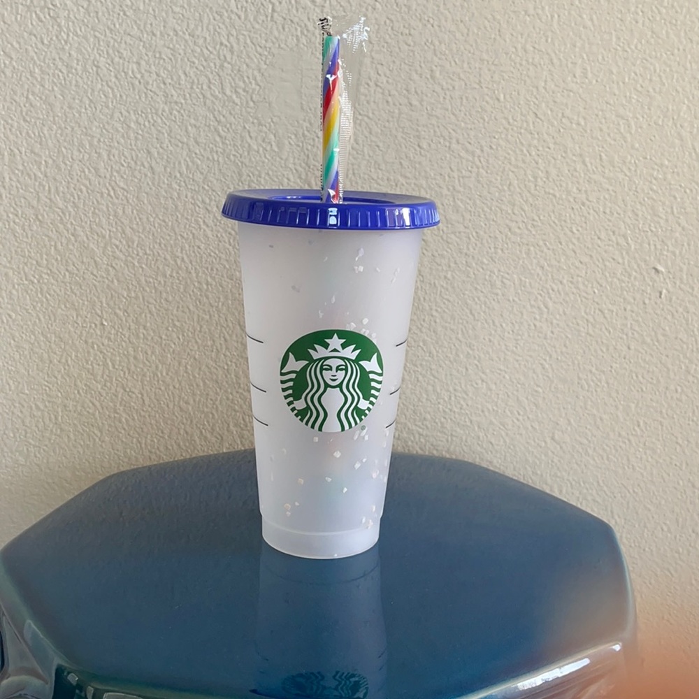 Starbucks Speckled Color Changing Cold Cup